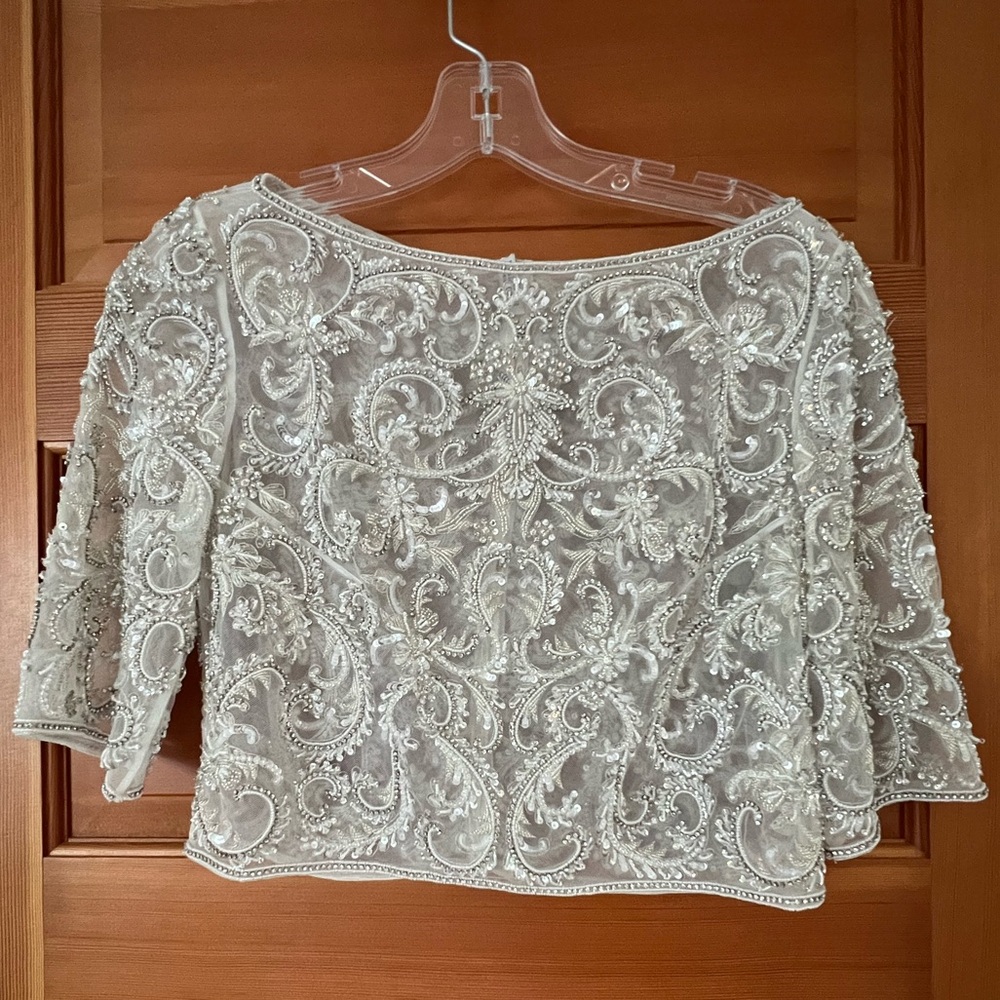 Beautifully Beaded Bridal Top
